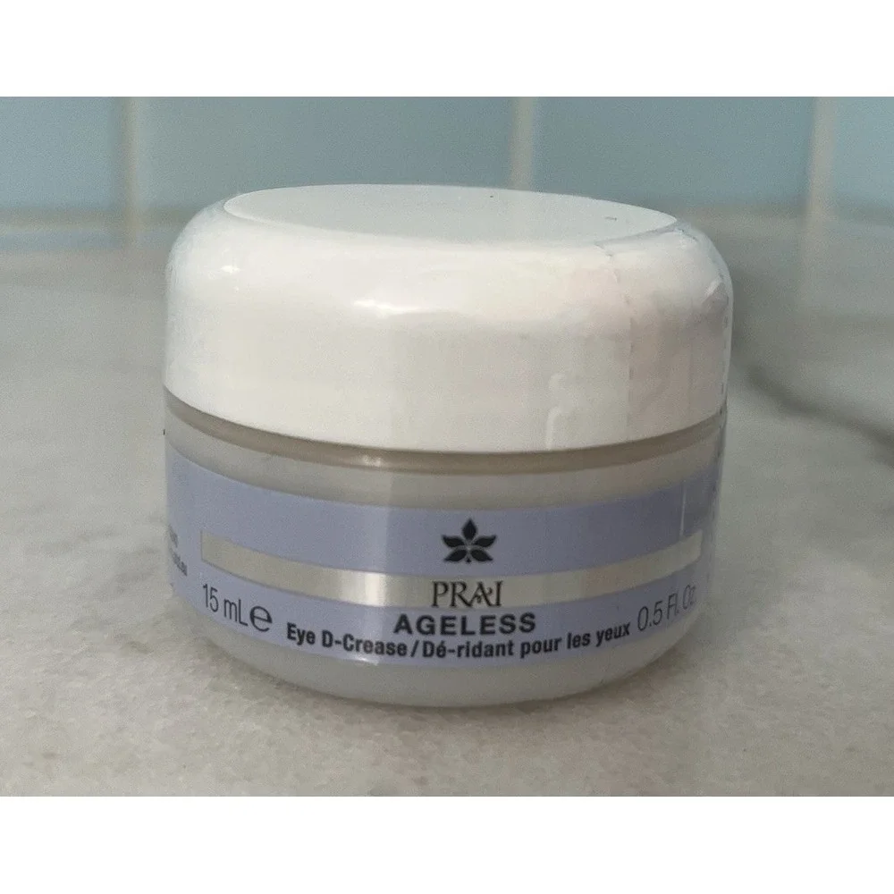 PRAI Ageless Skincare Set of 3‎ NOS Throat & Décolletage Cream + 2 Eye Creams